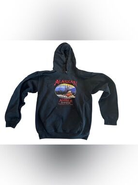 Alaskan Brewing Company Amber Ale Beer Hoodie Sweatshirt